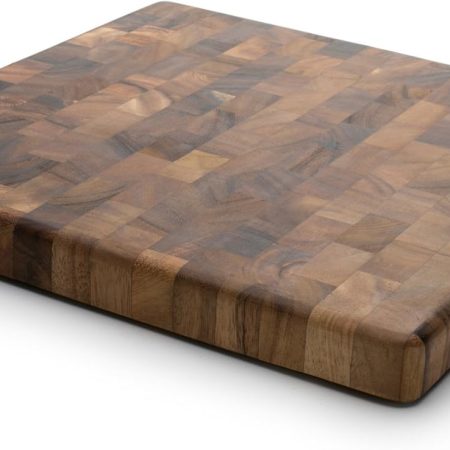 28218 Square   Chef's Board , Acacia Wood 14" Square